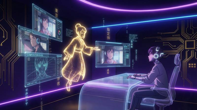 黑料AI赋能动漫创作